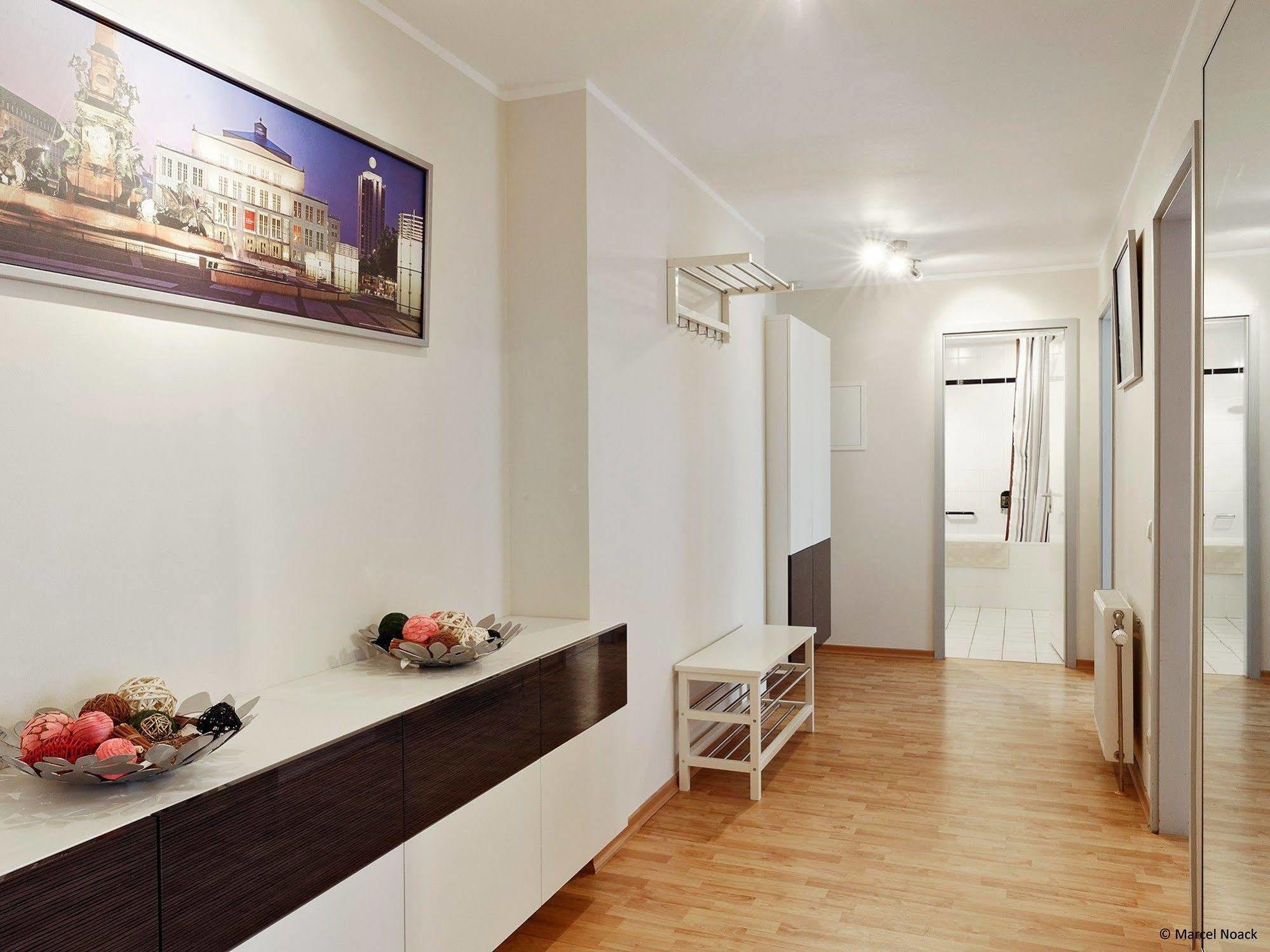 City Park Apartments - #11.01 - Elegante Suite Mit Tiefgarage Leipzig Exterior foto